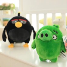 Anime Angry Red Bird Chuck Bomb Bad Piggies Plush Toy For Children Anime Angry Red Bird Chuck Bomb Bad Piggies Plush Toy For Children