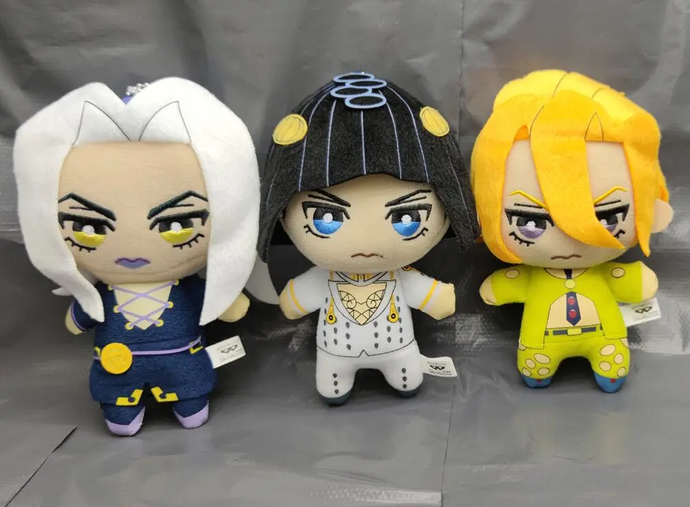 Jojos Bizarre Adventure Giorno Narancia Mista Buccellati Abbacchio Fugo Yoshikage Kira Rohan Kishibe Josuke Doll Toys Jojos Bizarre Adventure Giorno Narancia Mista Buccellati Abbacchio Fugo Yoshikage Kira Rohan Kishibe Josuke Doll Toys