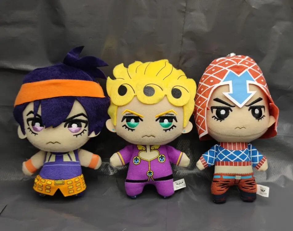 Jojos Bizarre Adventure Giorno Narancia Mista Buccellati Abbacchio Fugo Yoshikage Kira Rohan Kishibe Josuke Doll Toys Jojos Bizarre Adventure Giorno Narancia Mista Buccellati Abbacchio Fugo Yoshikage Kira Rohan Kishibe Josuke Doll Toys