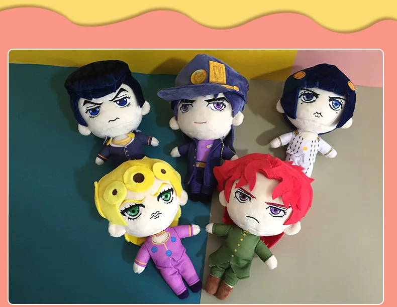 Jojos Bizarre Adventure Giorno Narancia Mista Buccellati Abbacchio Fugo Toys For Kid