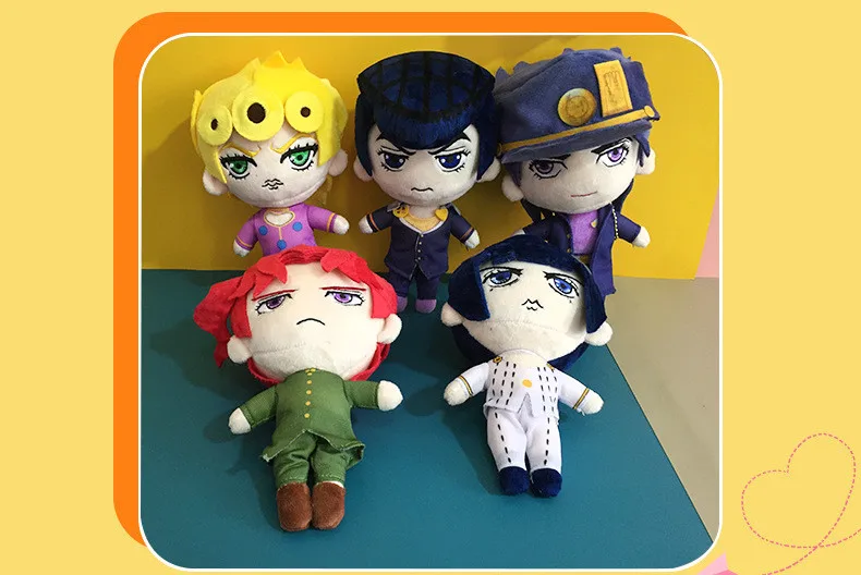 Jojos Bizarre Adventure Giorno Narancia Mista Buccellati Abbacchio Fugo Toys For Kid