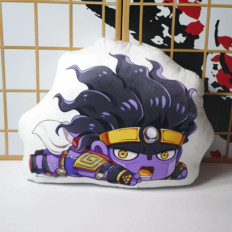 Anime JoJo Bizarre Adventure Kujo Jotaro Star Platinum Brando Kira Yoshikage Pillow