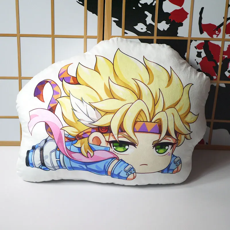 Anime JoJo Bizarre Adventure Kujo Jotaro Star Platinum Brando Kira Yoshikage Pillow