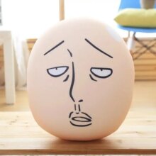 Anime The Strongest Bald Saitama Plush Pillow Doll Anime The Strongest Bald Saitama Plush Pillow Doll