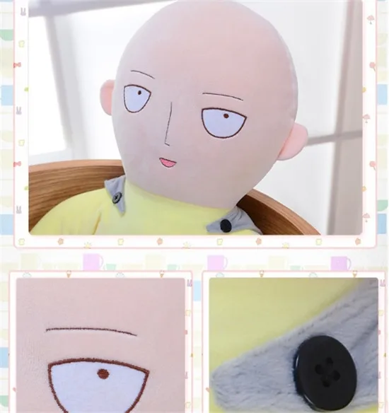 Anime One-Punch Man Saitama Stuffed Toy