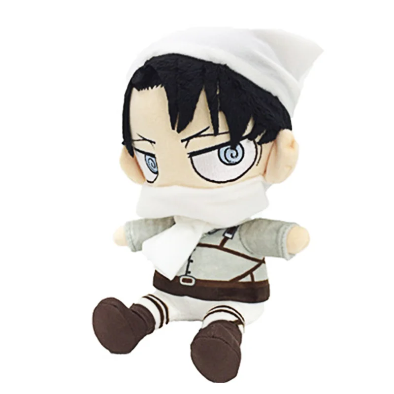 Anime Attack On Titan Levi Ackerman Stuffed Toys For Kids