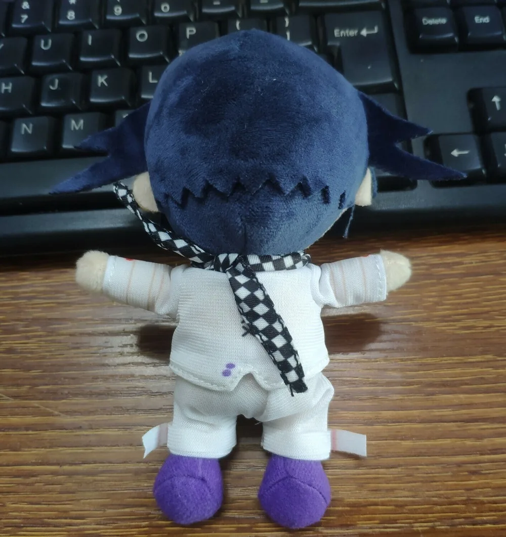 Anime Danganronpa Oma Kokichi Plush Toy Key Chains