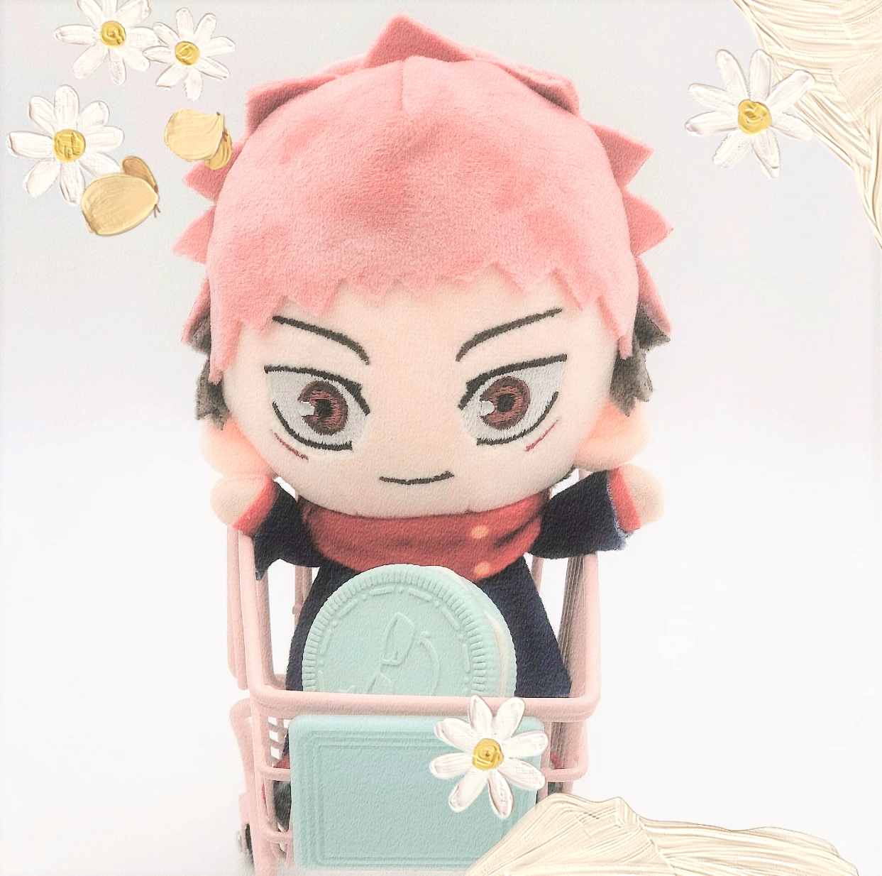 Anime Plush Jujutsu Kaisen Uoozii Kugisaki Nobara Stuffed Toy