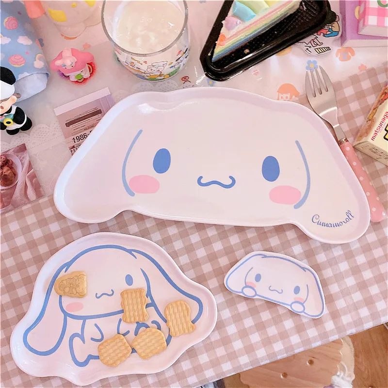 Melamine Big Ear Dog Dining Bowl Plate Kitchen Accessories Tableware