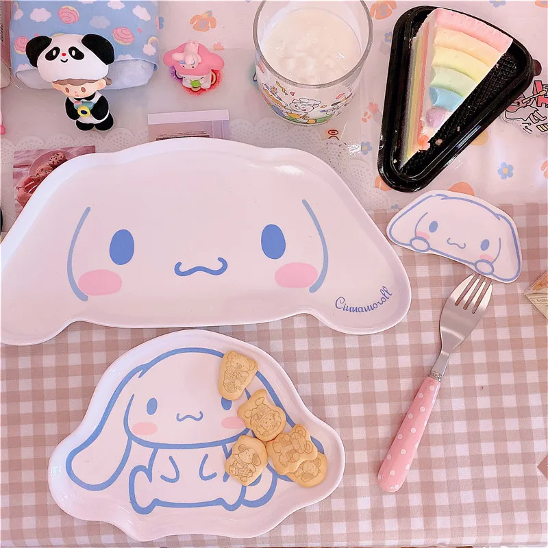 Melamine Big Ear Dog Dining Bowl Plate Kitchen Accessories Tableware