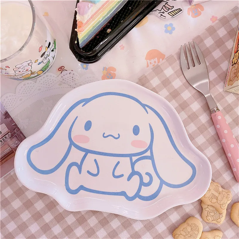 Melamine Big Ear Dog Dining Bowl Plate Kitchen Accessories Tableware