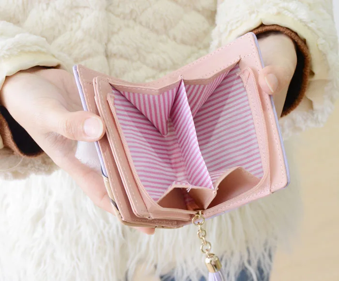 Cartoon My Neighbor Totoro Prints Zipper Wallet For Women