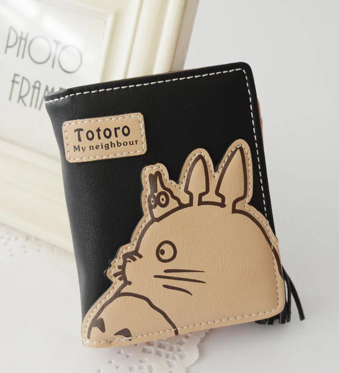 Cartoon My Neighbor Totoro Prints Zipper Wallet For Women