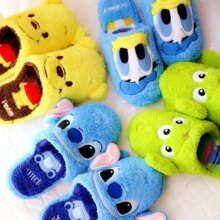 Kawaii Plush Lilo Stitch Indoor Casual Slippers For Adult Kawaii Plush Lilo Stitch Indoor Casual Slippers For Adult