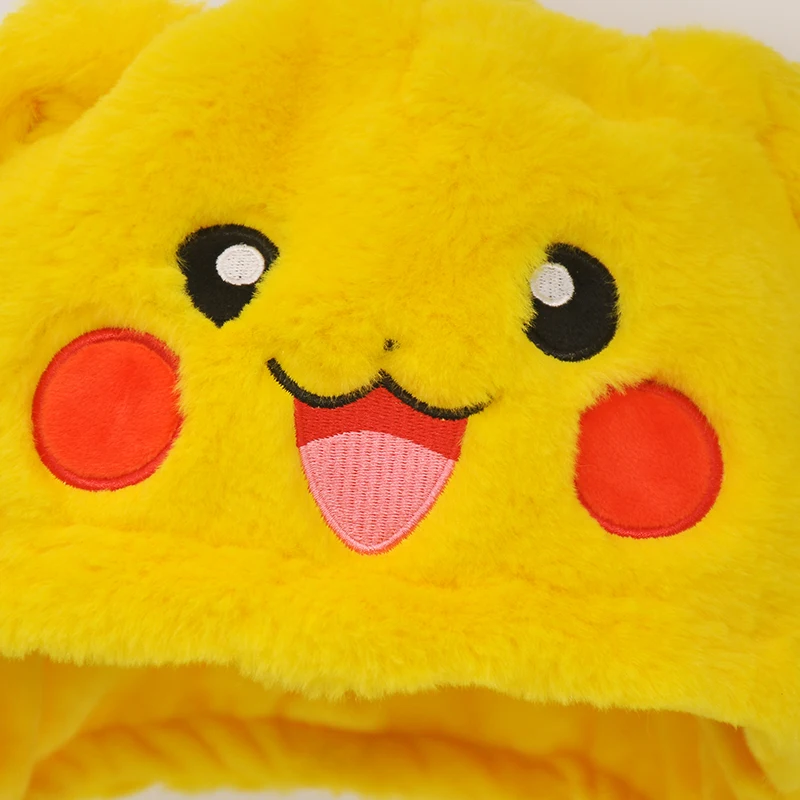 Kawaii Pokemon Pikachu Anime Soft Plush Hat