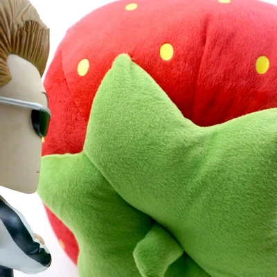 Kawaii Apple Banana Lemon Strawberry Pear Shape Plush Toy Fruit Cushion For Kids