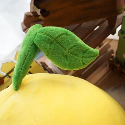 Kawaii Apple Banana Lemon Strawberry Pear Shape Plush Toy Fruit Cushion For Kids