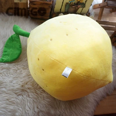 Kawaii Apple Banana Lemon Strawberry Pear Shape Plush Toy Fruit Cushion For Kids