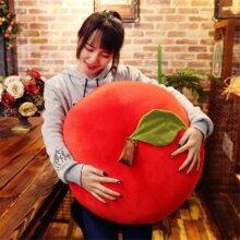 Kawaii Apple Banana Lemon Strawberry Pear Shape Plush Toy Fruit Cushion For Kids Kawaii Apple Banana Lemon Strawberry Pear Shape Plush Toy Fruit Cushion For Kids