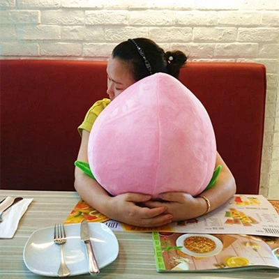 Kawaii Apple Banana Lemon Strawberry Pear Shape Plush Toy Fruit Cushion For Kids