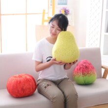 Kawaii Fruit Apple Peach Pear Style Stuffed Cushion For Child Kawaii Fruit Apple Peach Pear Style Stuffed Cushion For Child