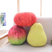 Kawaii Fruit Apple Peach Pear Style Stuffed Cushion For Child Kawaii Fruit Apple Peach Pear Style Stuffed Cushion For Child
