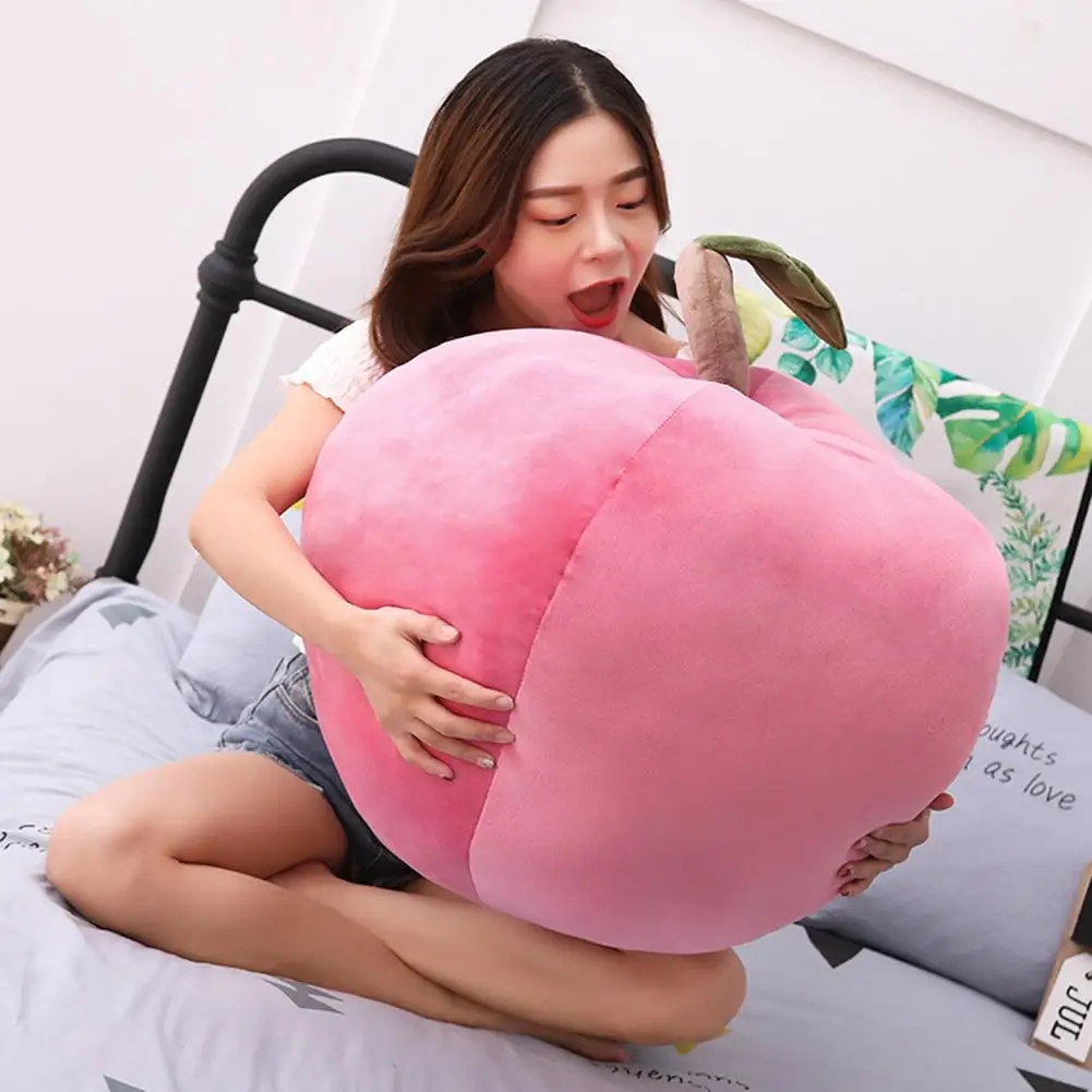 Kawaii Peace Apple Model Plush Pillow