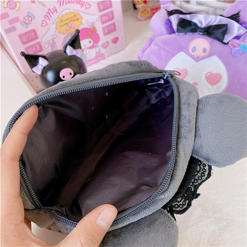 Cartoon Kuromi Model Cosmetic Bag Fore Women