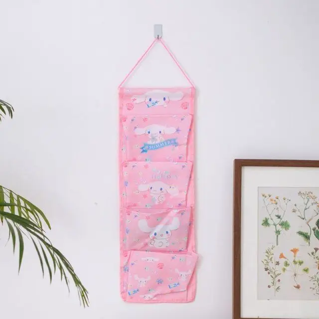 Cartoon Hello Kitty Prints Fashion Wall Hanging Storage Bag