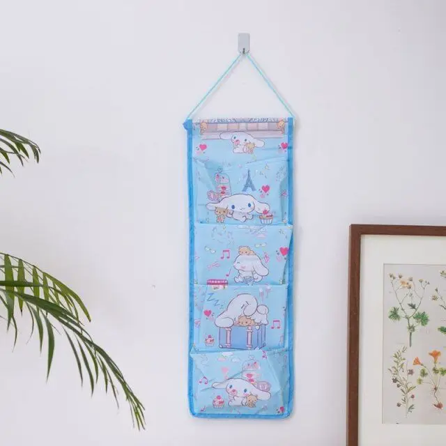 Cartoon Hello Kitty Prints Fashion Wall Hanging Storage Bag