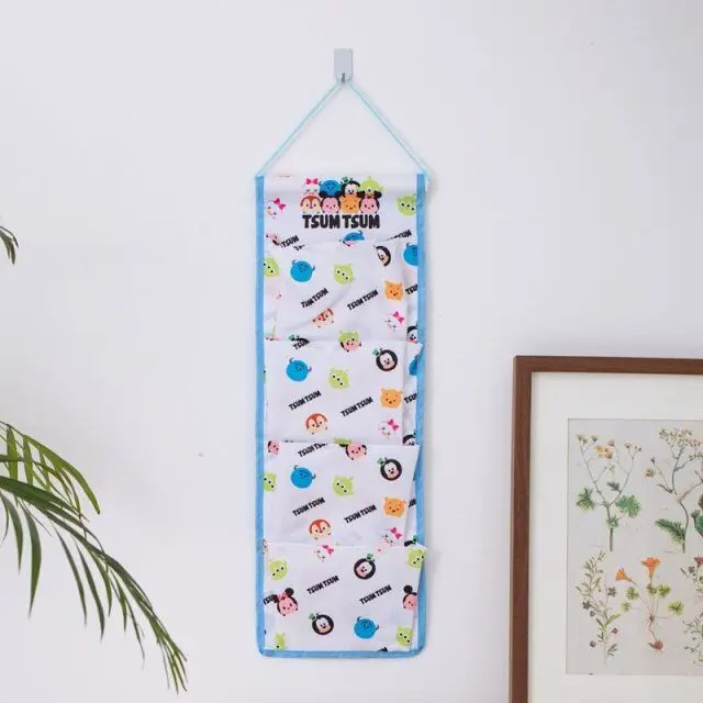Cartoon Hello Kitty Prints Fashion Wall Hanging Storage Bag