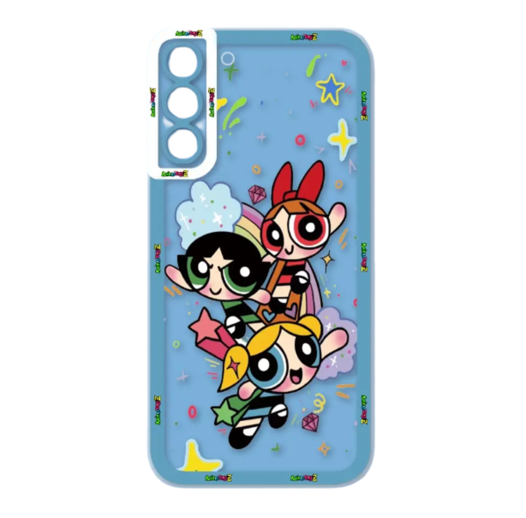 The Powerpuff Girls Kawaii Character Phone Case For Samsung The Powerpuff Girls Kawaii Character Phone Case For Samsung