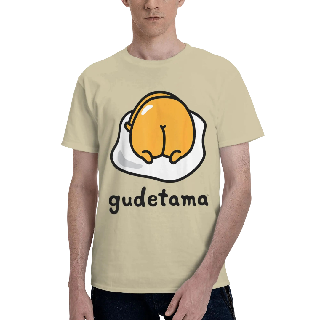 Kawaii Cartoon Sanrio Gudetama T-Shirt