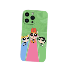 Kawaii Cartoon The Powerpuff Girls Character Silicone iPhone Phone Case Kawaii Cartoon The Powerpuff Girls Character Silicone iPhone Phone Case