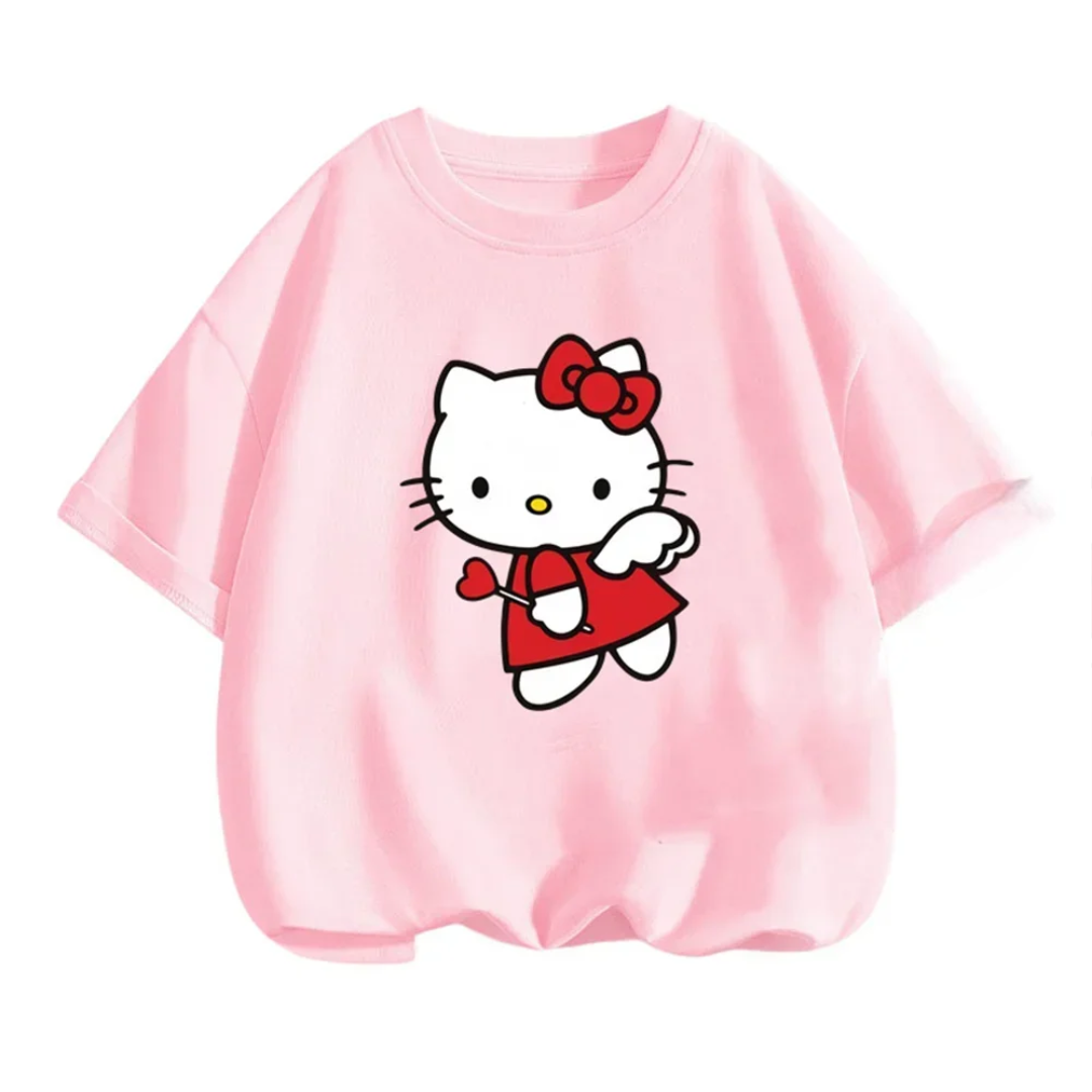 Kawaii Hello Kitty Short Sleeve T-Shirt