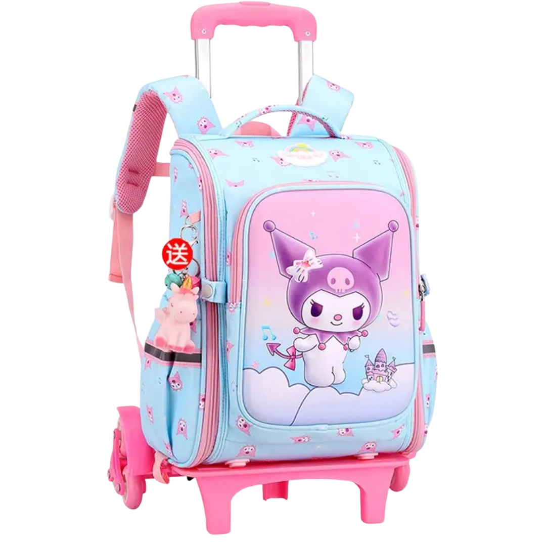 Kawaii Cartoon Sanrio Kuromi Trolley Bag Kawaii Cartoon Sanrio Kuromi Trolley Bag