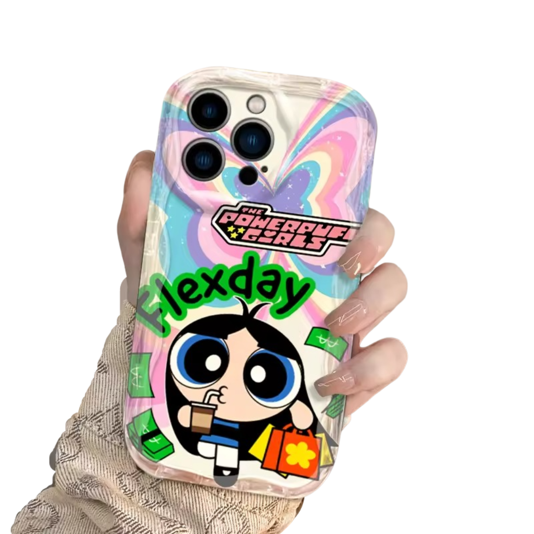 The Powerpuff Girls Cartoon Kawaii Buttercup Mobile Case For iPhone