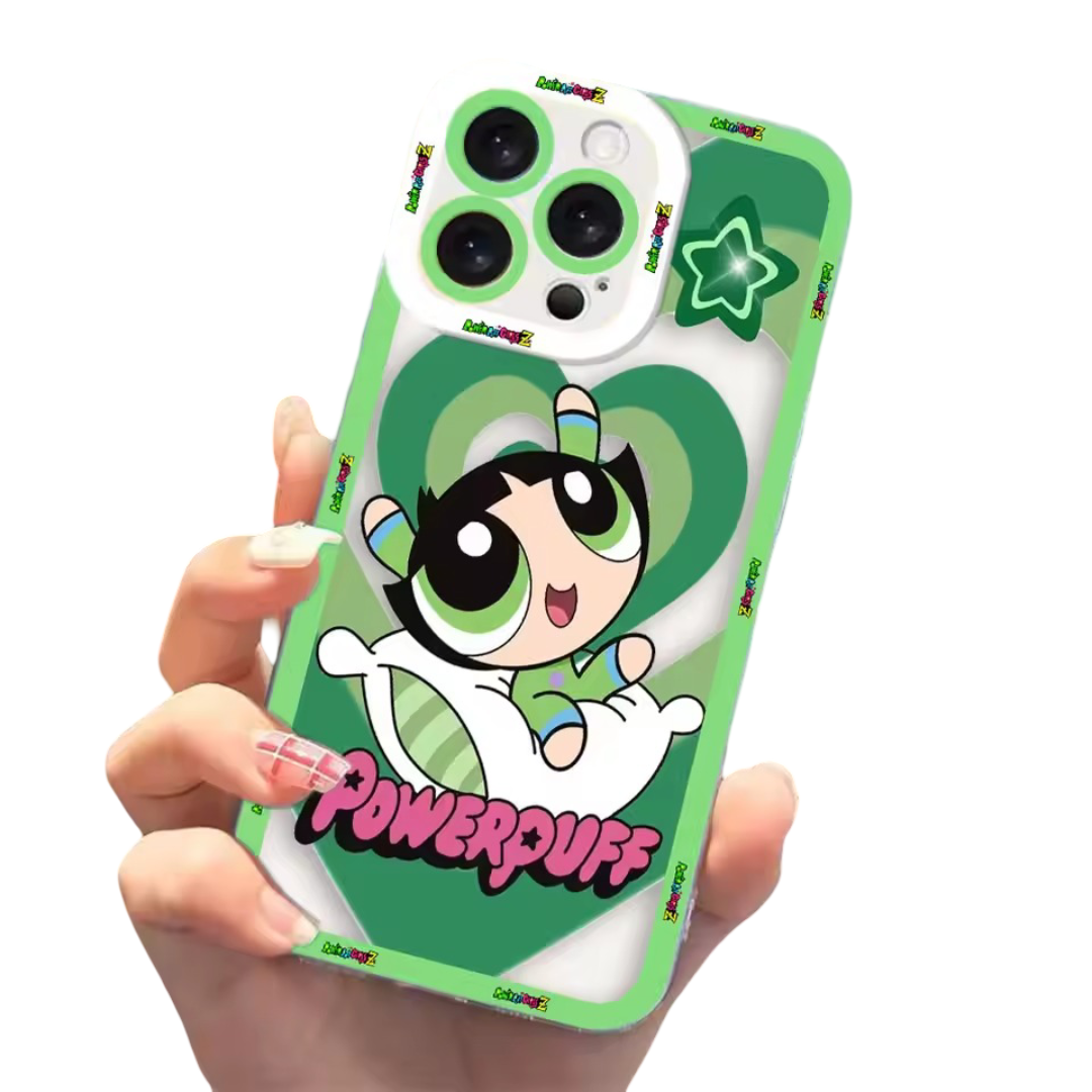 Kawaii The Powerpuff Girls Buttercup Phone Case For iPhone