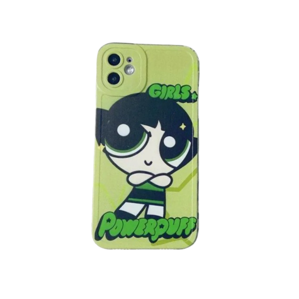 Cartoon Kawaii The Powerpuff Girls Buttercup Samsung Galaxy Phone Case Cartoon Kawaii The Powerpuff Girls Buttercup Samsung Galaxy Phone Case