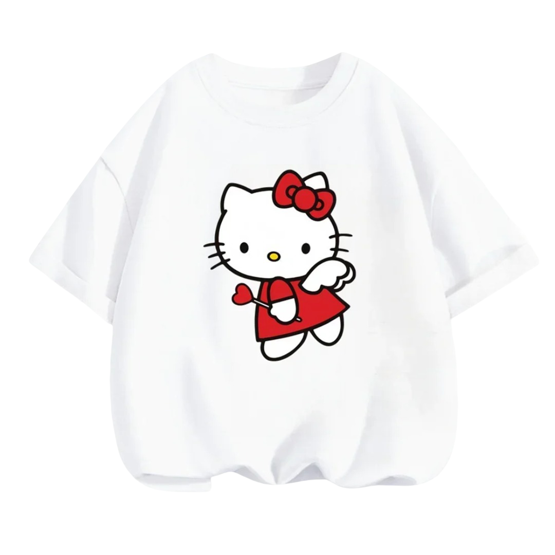 Kawaii Hello Kitty Short Sleeve T-Shirt