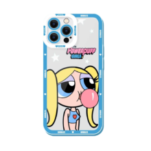 Kawaii The Powerpuff Girls Bubbles Silicone Transparent Phone Case For iPhone Kawaii The Powerpuff Girls Bubbles Silicone Transparent Phone Case For iPhone