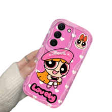 Kawaii Cartoon The Powerpuff Girls Blossom Samsung Phone Case Kawaii Cartoon The Powerpuff Girls Blossom Samsung Phone Case