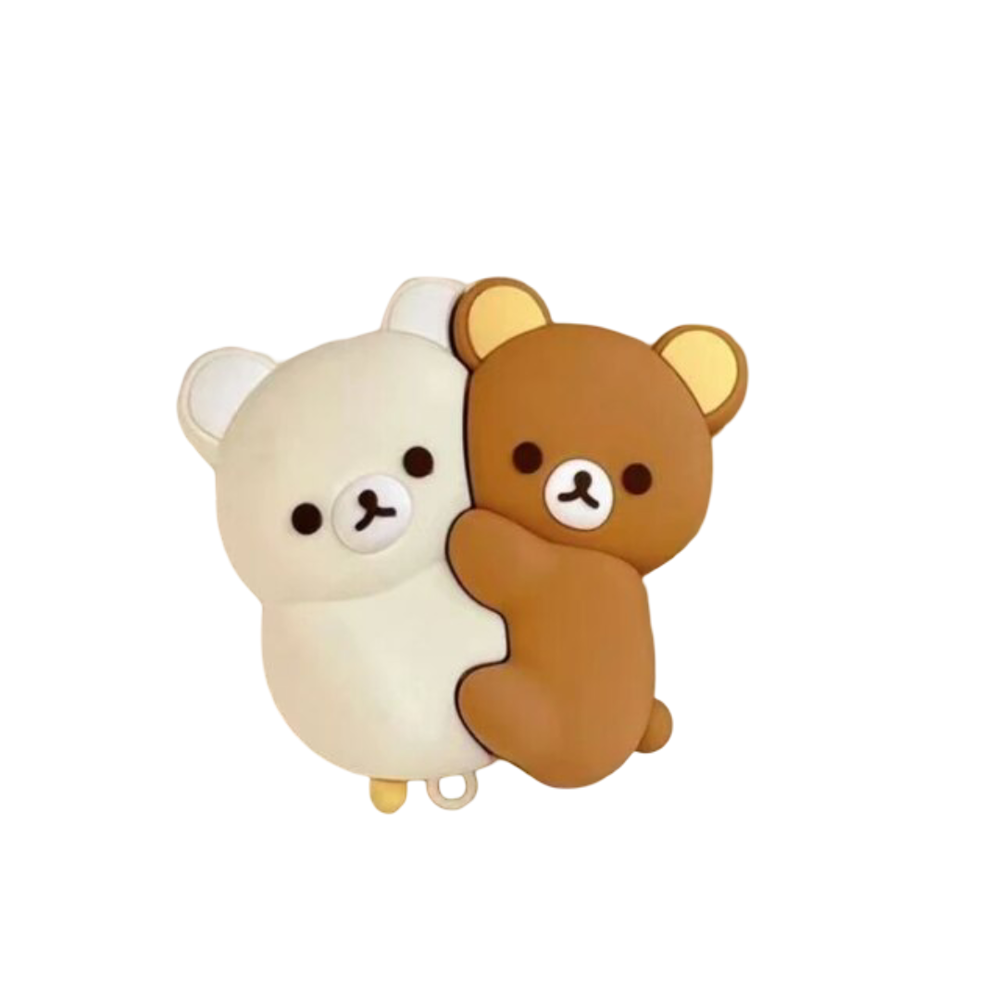 Kawaii Anime Rilakkuma And Korilakkuma Airpod Cover