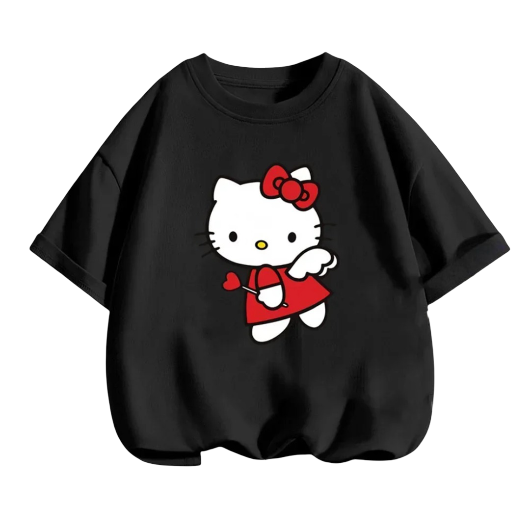 Kawaii Hello Kitty Short Sleeve T-Shirt