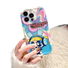 The Powerpuff Girls Bubbles Kawaii Silicone Phone Case For iPhone The Powerpuff Girls Bubbles Kawaii Silicone Phone Case For iPhone