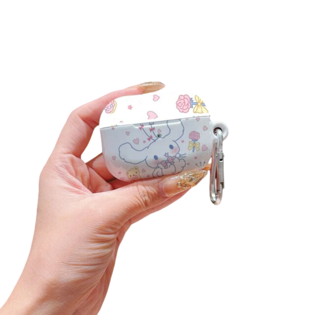 Kawaii Sanrio Cinnamoroll Metal AirPod Case