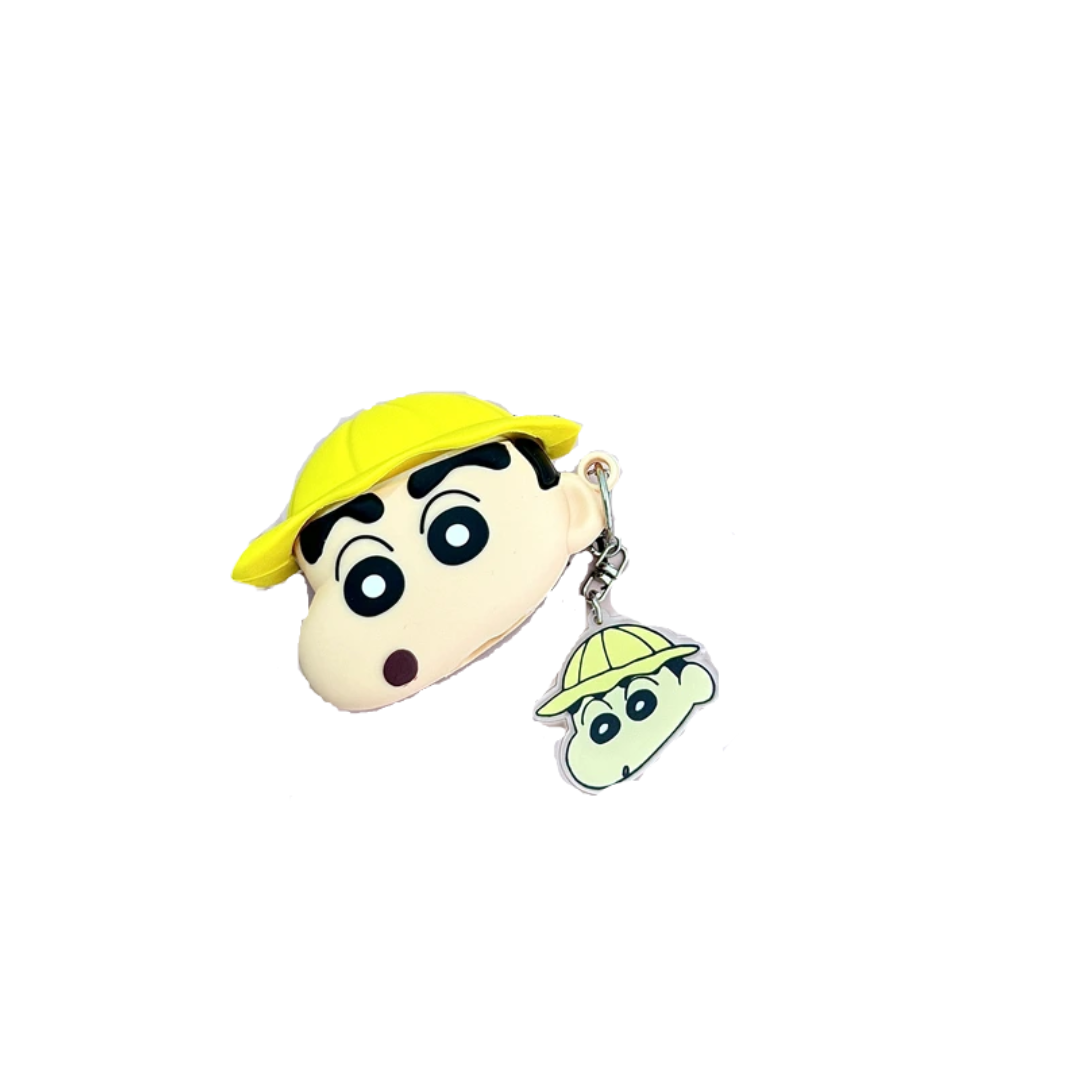 Kawaii Crayon Shin-Chan Silicone Airpod Case