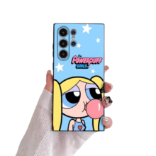 Kawaii Cartoon The Powerpuff Girls Bubbles Phone Case For Samsung Galaxy Kawaii Cartoon The Powerpuff Girls Bubbles Phone Case For Samsung Galaxy