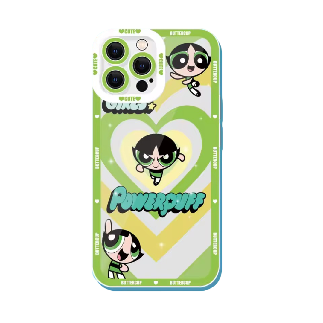 Kawaii Cartoon The Powerpuff Girls Buttercup Phone Case For Samsung