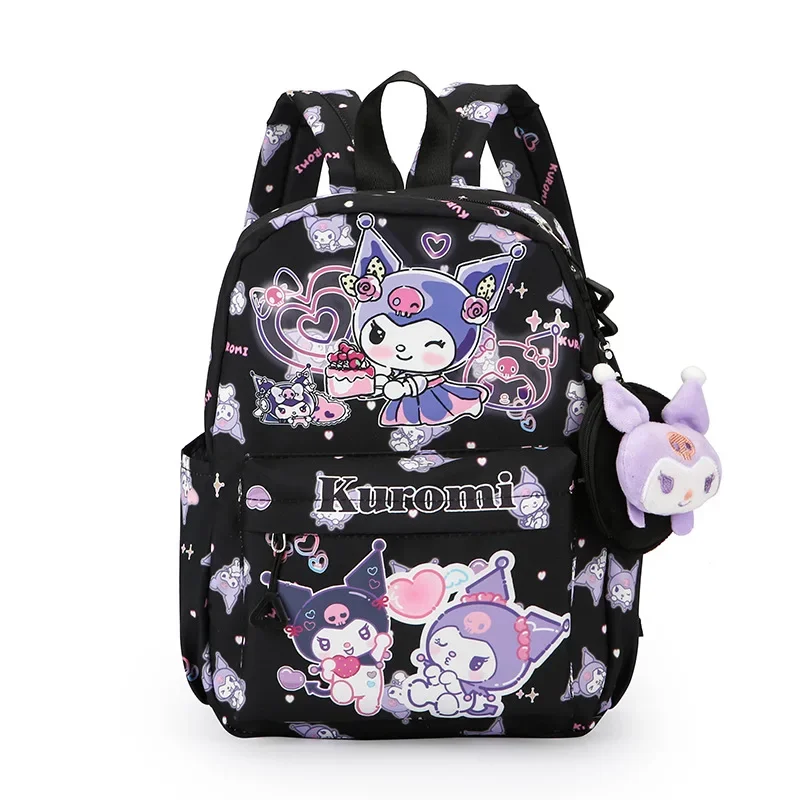 Kawaii Kuromi Backpack With Coin Purse Kawaii Kuromi Backpack With Coin Purse